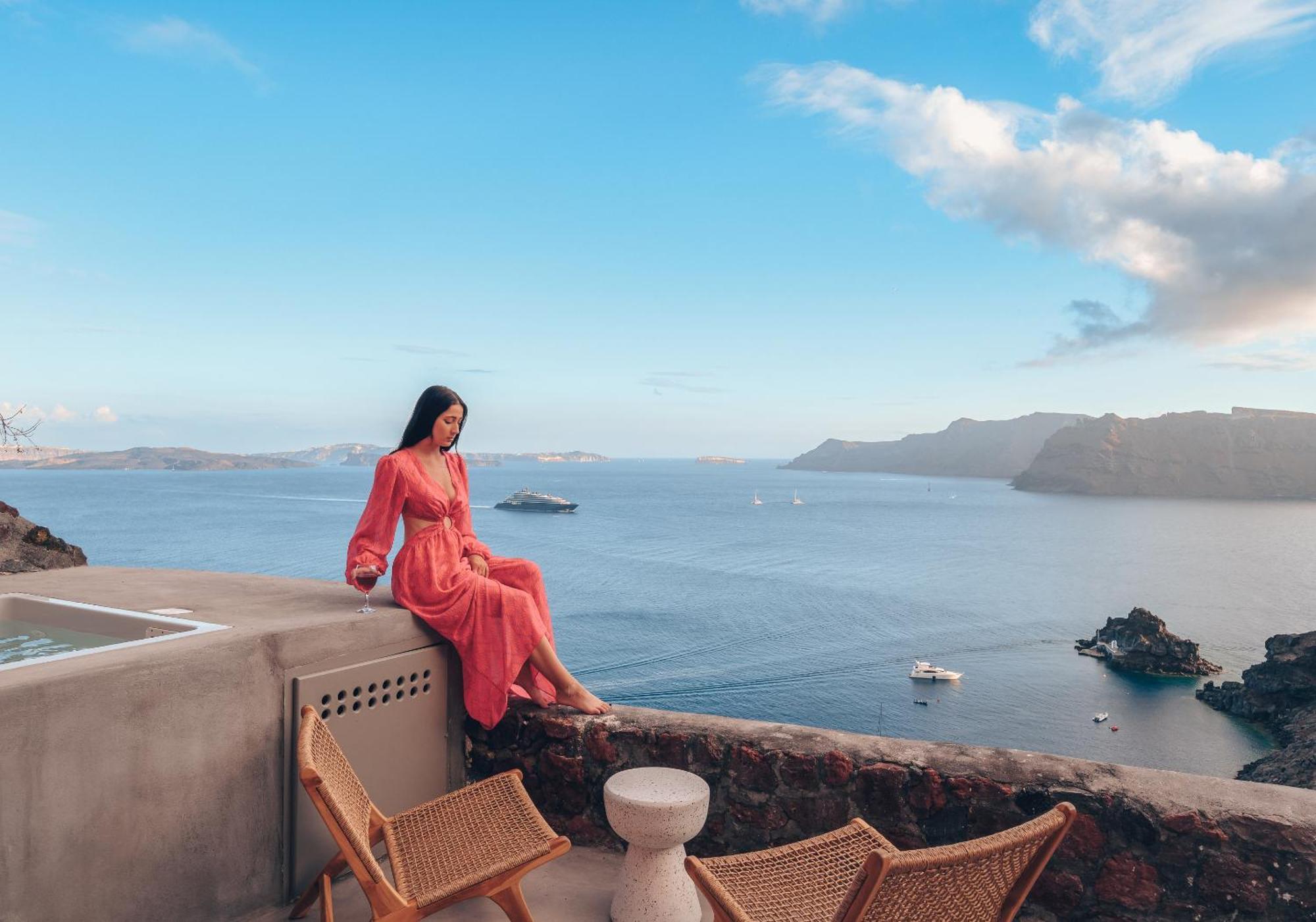 Oia Waves By Sv Villa Rum bild